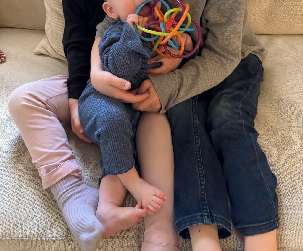three kids